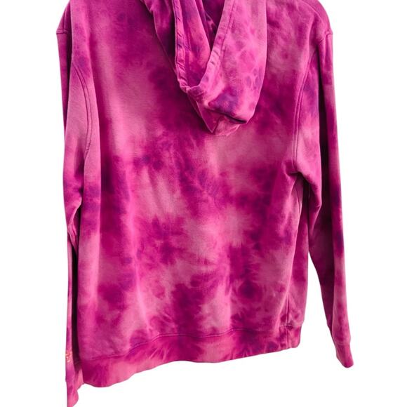 NWOT Neff No Bad Vibes Pink Tie Dye Hoodie - Picture 6 of 8